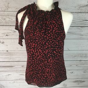 Micheal Kors ruffled shirt